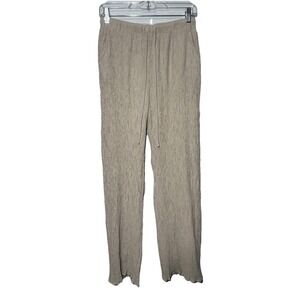 Abercrombie Fitch Pull on  Drawstring Elastic waist Flare Leg Pants  Size M